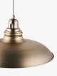 Ceiling Light, Antique Brass