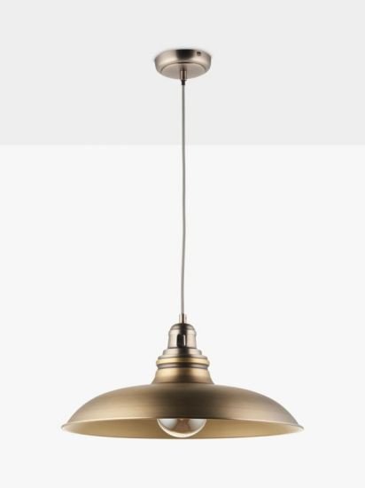 Ceiling Light, Antique Brass